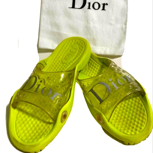 CHRISTIAN DIOR BEACH SLIDES - Picture 13 of 13